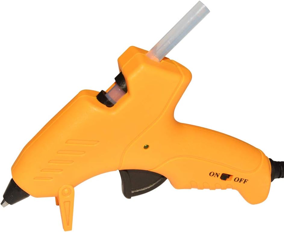 Mini Hot Glue Gun, Hot Glue Gun for Kids 20W High Temperature Mini Size Hot Melt Glue Gun Kit with 18 pcs Glue Sticks for Packaging, Quick Home Repair, DIY & Crafts and Festival Decorations