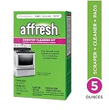Affresh W11042470 Cleaning Kit (Cooktop Cleaner, Scraper and Scrub Pads)