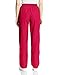 CHEROKEE Women's Workwear Elastic Waist Cargo Scrubs Pant, Raspberry, Medium