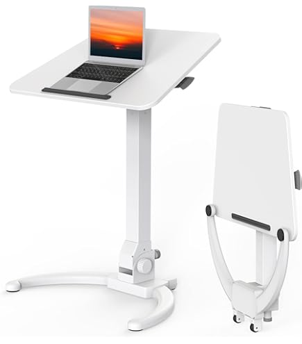 Standing Rolling Desk For Teachers BONTEC Mobile Standing Desk