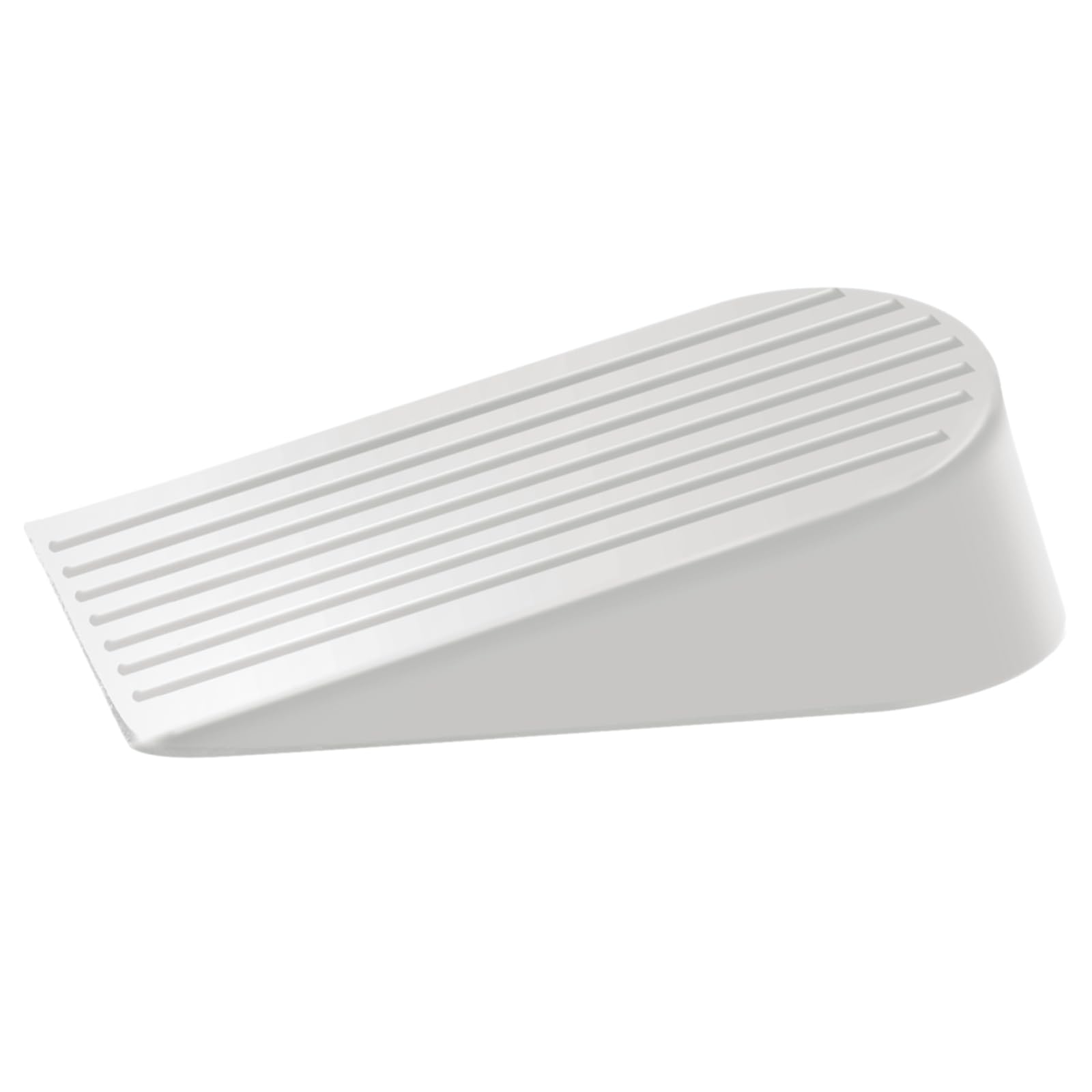 TOKPLNU Door Stops Wedge White Extra Large Rubber Door Stop,Heavy Duty Door Wedges Stopper,Non-Slip Door Stop for Any Type Floor & Door Indoor Outdoor Doorstops for Home Office