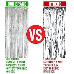 Dazzle Bright 4 Pack Backdrop Curtain, 3FT x 8FT
