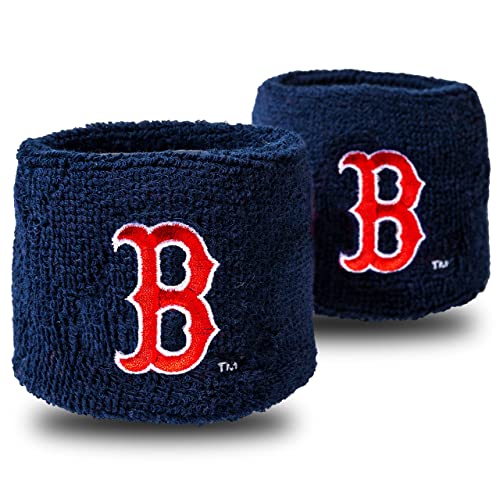 MLB Unisex Adult Sweat Wristband, Team Specific, One Size