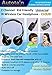 Autotain Autotain-Cloud 2 Channel KID SIZE Universal IR Infrared Wireless or Wired Car Headphones Cloud