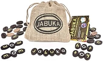 JABUKA Best Word Puzzle Game - Fun Family Games for Kids and Adults, Educational Spelling Party Game, Twistable Letter...