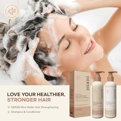 Rice Water Hair Shampoo and Conditioner (480 ml (Pack of 1))