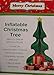4 Foot Inflatable Christmas Tree Indoor Holiday Decor. Perfect for Table Top Decorations in Home or Office