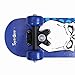 ToyerBee My First Toy Skateboards for 3-5 Year Old Kids - 17 Inch Mini Wooden Complete Skateboards for Beginners with Skull Design by