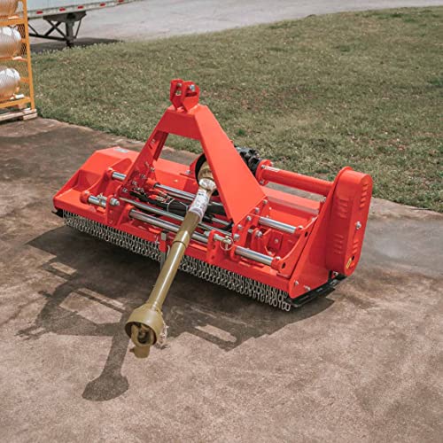 Titan Attachments 3Point Flail Mower with Hydraulic Side Shift 60" Cat