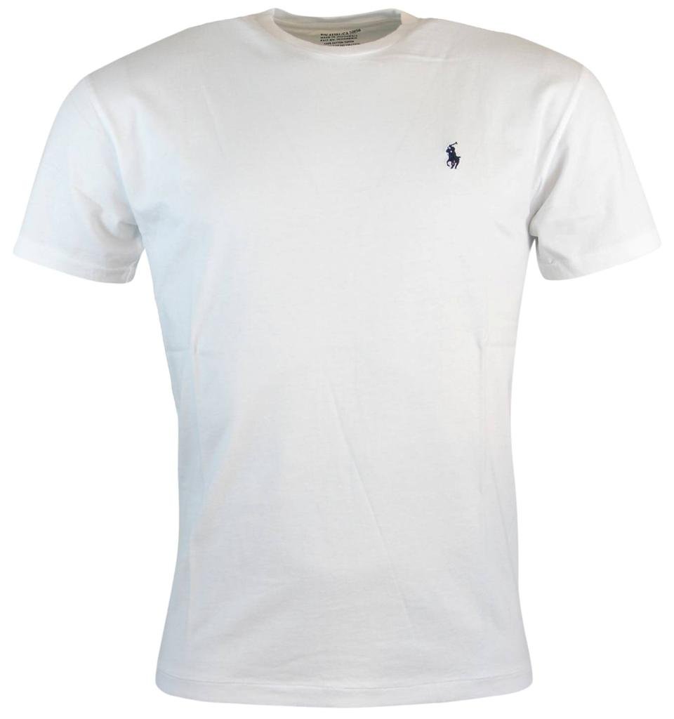 Men's Classic Fit Solid Crewneck T-Shirt (XX-Large, White)