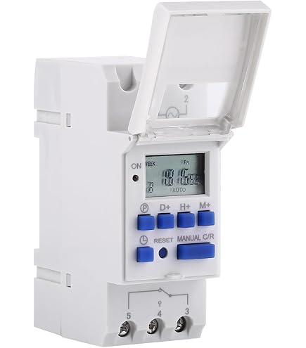 30A Digital Timer Switch, Programmable Electronic Time Control