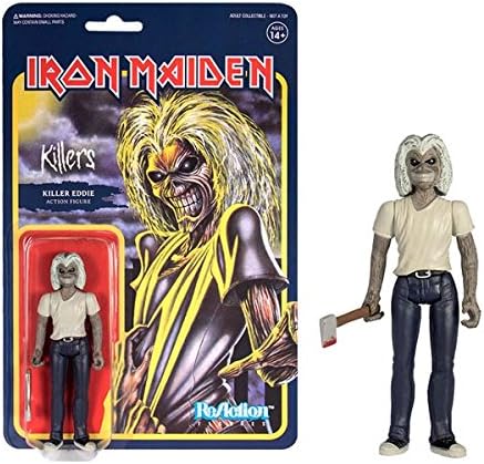 Amazon リ アクション 3 75インチ アクションフィギュア アイアン メイデン エディ ザ ヘッド キラーズ版 フィギュア ドール 通販