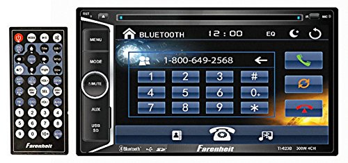 TI-623B - Farenheit in-Dash 2-DIN 6.2