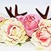 Floral Baby Girls Headband- BEAMIO Antlers Nylon Pink Hairbands Pack of 3