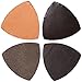 Anwenk Ukulele Picks Leather Ukulele Bass Picks Soft Genuine Leather Top Grade Multi-Color,4 Pack