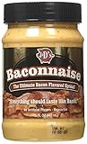 J&D Baconnaise Regular Mayonnaise, Bacon, 15 Ounce