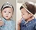 DANMY Baby Girl Rhinestone Crown Headbands Toddler Princess Headband Hair Accessories (2PCS)