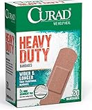 Curad Extreme Hold, 1 Inches X 3  1/4 Inches, 20 count  (Pack of 6)