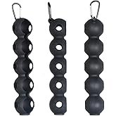 HAISENGO Golf Ball Holder Golf Balls Silicone Pouch Golf Ball Case Portable Golf Ball Carry Bag Easy Attachment to Golf Bag Golf Accessories Gift for Man Woman