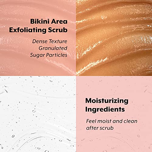 YNOTCARE Exfoliating Sugar ScrubFor Bikini Intimate Area, Sensitive