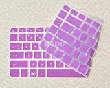 Bodu Colorful Keyboard Protector for HP Pavilion G4 G6 M4; Envy 4 6 15 Pro; DM4 DV4; HP 450 1000 2000; Presario 431 430 450 Q43 CQ57 CQ45.246 G1 Pavilion TouchSmart 14-B137TX,242 G1(Purple)