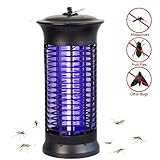 NoBug Bug Zapper Electric Indoor Insect Killer suspensible UV Light | Mosquito Killer Bug Fly Pests Attractant Trap Zapper Lamp w/Powerful 1000V Grid for Indoor Home Bedroom,Kitchen, Office(Black)