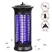 NoBug Bug Zapper Electric Indoor Insect Killer Suspensible UV Light Mosquito Killer Bug Fly Pests Attractant Trap Zapper Lamp 1000V Grid Home Bedroom,Kitchen, Office(Black)