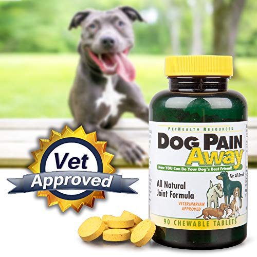 Dog Pain Away Vet Approved Dog Pain Reliever (90 Count) Fast Acting