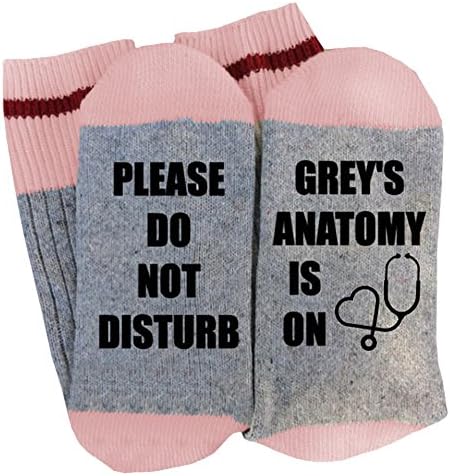 Women's Cotton Letter Printed Winter Warm Thick Knit Funny Socks Cozy Crew Socks