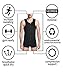 NINGMI Men Neoprene Vest Sweat Shirt Sauna Suit Slimming Weight Loss Workout Body Shaper