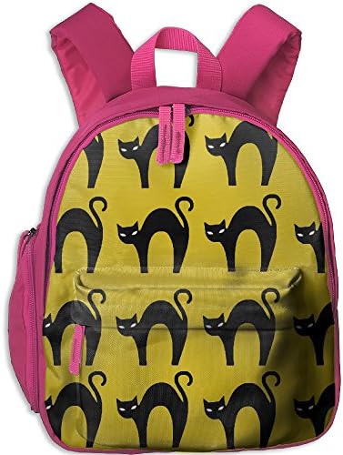 Kid's Unisex Halloween Cat School Backpack Bag