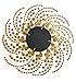 Gold Round Wall Mirror - Elegant Decorative Bathroom Mirror, Large Hanging Mirror for Bedroom, Espejos para Dormitorio y Sala, Big Mirror for Wall Decor