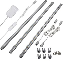 Cefrank Under Cabinet Light Strip, 3 x