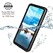 Temdan iPhone Xs Waterproof Case, IP68 Waterproof Full-Body Protect Rugged Case Built-in Screen Protector Underwater Case Compatible for iPhone Xs 2018(5.8inch Black/Clear)