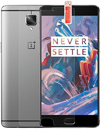 OnePlus Three Premium Tempered Glass 0.24mm Protective Screen Protector ,Ultra-thin Tempered Glass Screen Protector for OnePlus Three with Hardness/Anti-scratch/Fingerprint resistant