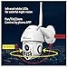 iSmartView IP WiFi Outdoor Camera, 1080P 2.0MP PTZ Weatherproof Security Camera, Clarity Colored Night Vision, Surveillance Wireless CCTV, Motion Alarm, 128G SD Card Loop Recording