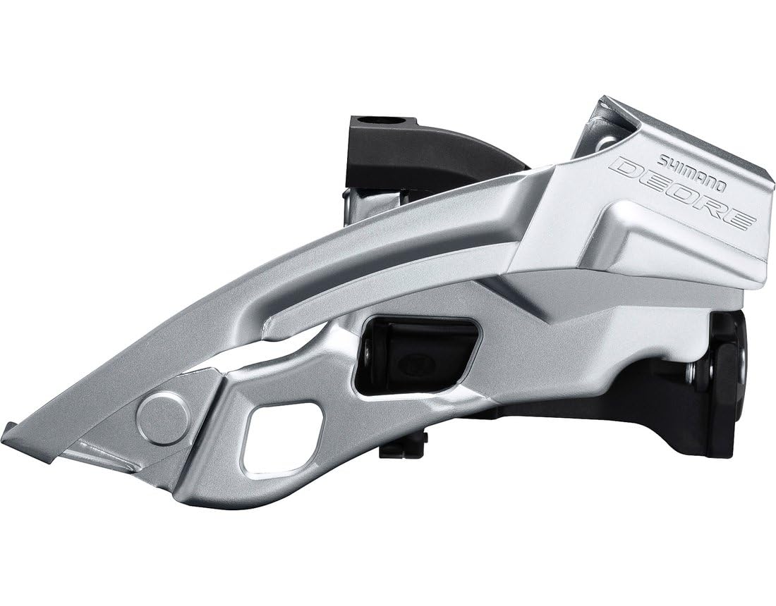 Shimano Deore T6000-L triple front derailleur, top swing, dual pull, 66-69