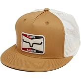 Kimes Ranch Unisex Sparky Trucker Embroidered Logo Patch Adjustable Snapback One-Size Hat
