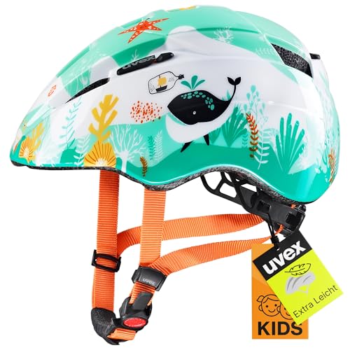 uvex Kid 2 Kinderfahrradhelm, Underwater, 46-52 cm