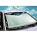 Dash Designs for 27 inch Universal Fit Retractable Auto Windshield Sunshade fits for Large Windshield Vehicles