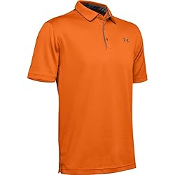 Under Armour Men's UA Tech Polo LG Orange