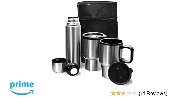 flask and mug set