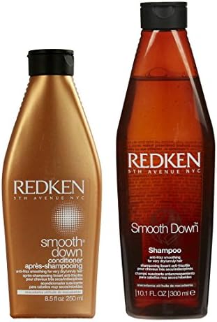 Redken Smooth Down Shampoo 10.1 oz And Conditioner 8.5 oz Duo