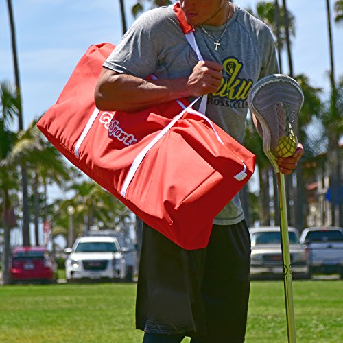image for GoSports Regulation 6 ft x 6 ft Lacrosse Net with Steel Frame - The On