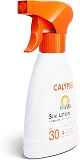 Calypso Kids Coloured Spray SPF 30 Blue Disappearing Lotion Sunscreen 200ml view 5