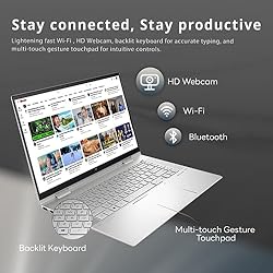 HP Envy x360 Convertible 2-in-1 Laptop, 15.6" FHD