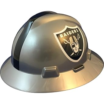 full brim hard hats with nfl logos