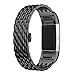 Replacement Bands for Fitbit Charge 2, Elftear Dragon Luxury Stainless Steel Metal Clasp Wrist Strap Watchband for Fitbit Charge 2 Fitness Tracker