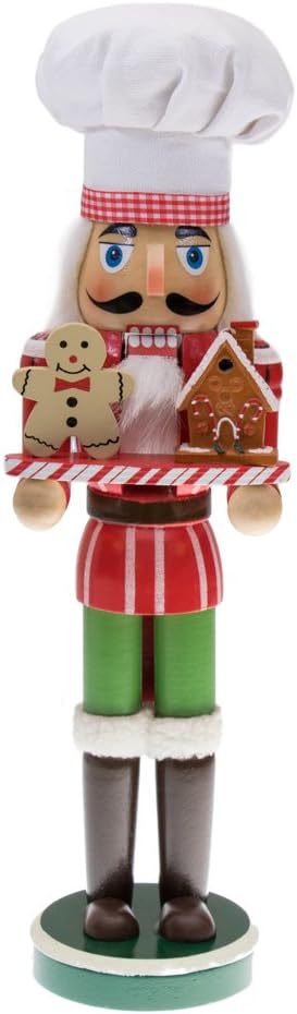 Classic 30cm Handpainted Wooden Nutcracker Figurines Christmas Ornaments Dolls For Friends And Kids Home Decoration Accessories