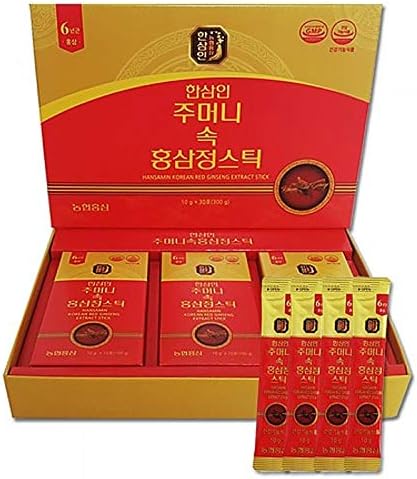 Hansamin Red Ginseng Extract 10g x 30sticks
